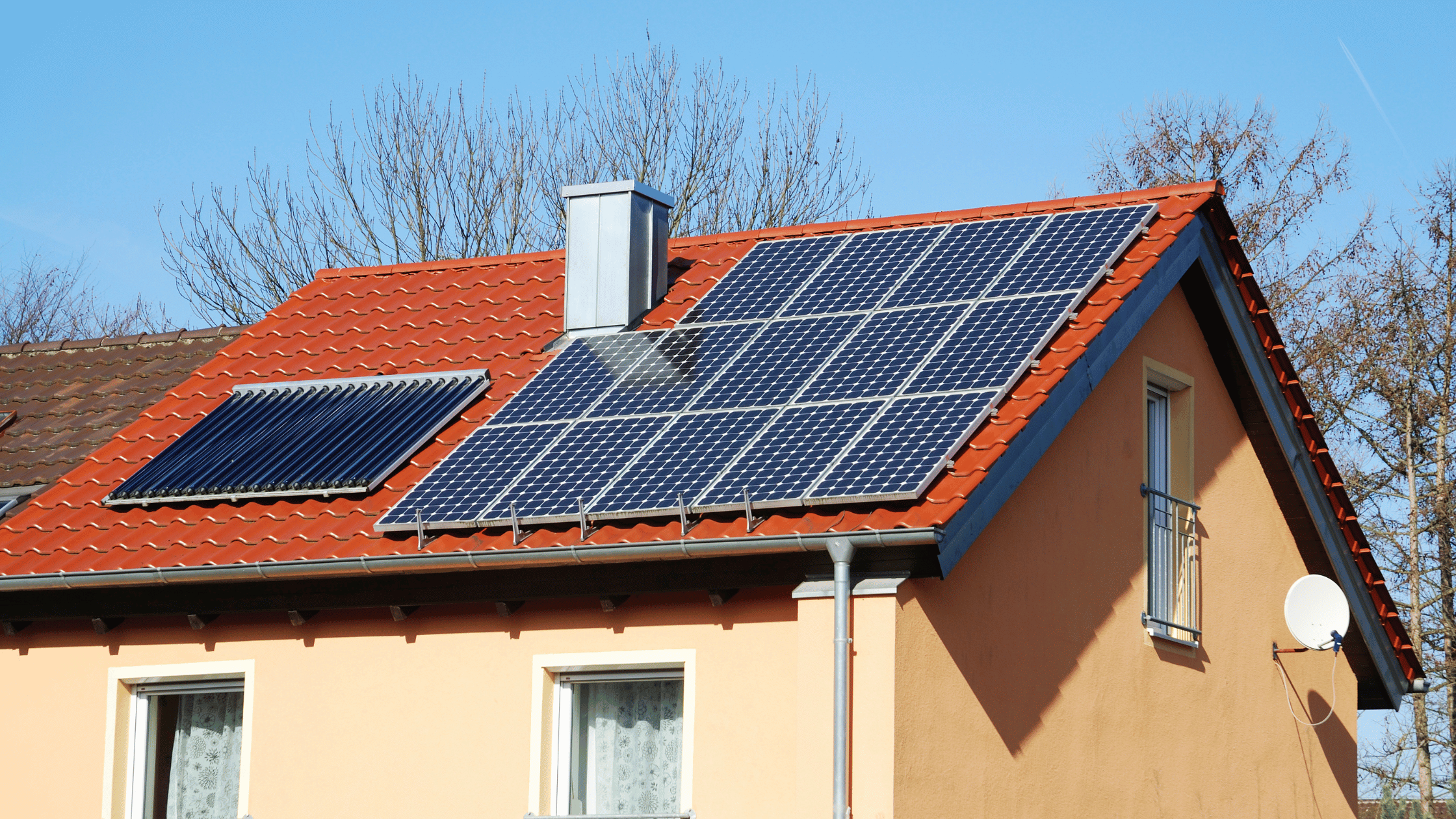 impianto solare termico e fotovoltaico